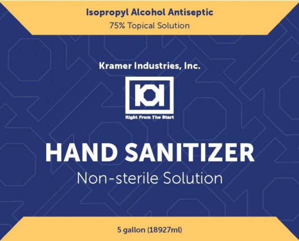 Kramer-Hand-sanitizer-Front-Label